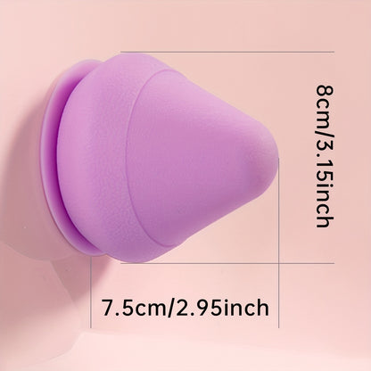 Silicone Massage Cone Solid Adsorption Ball