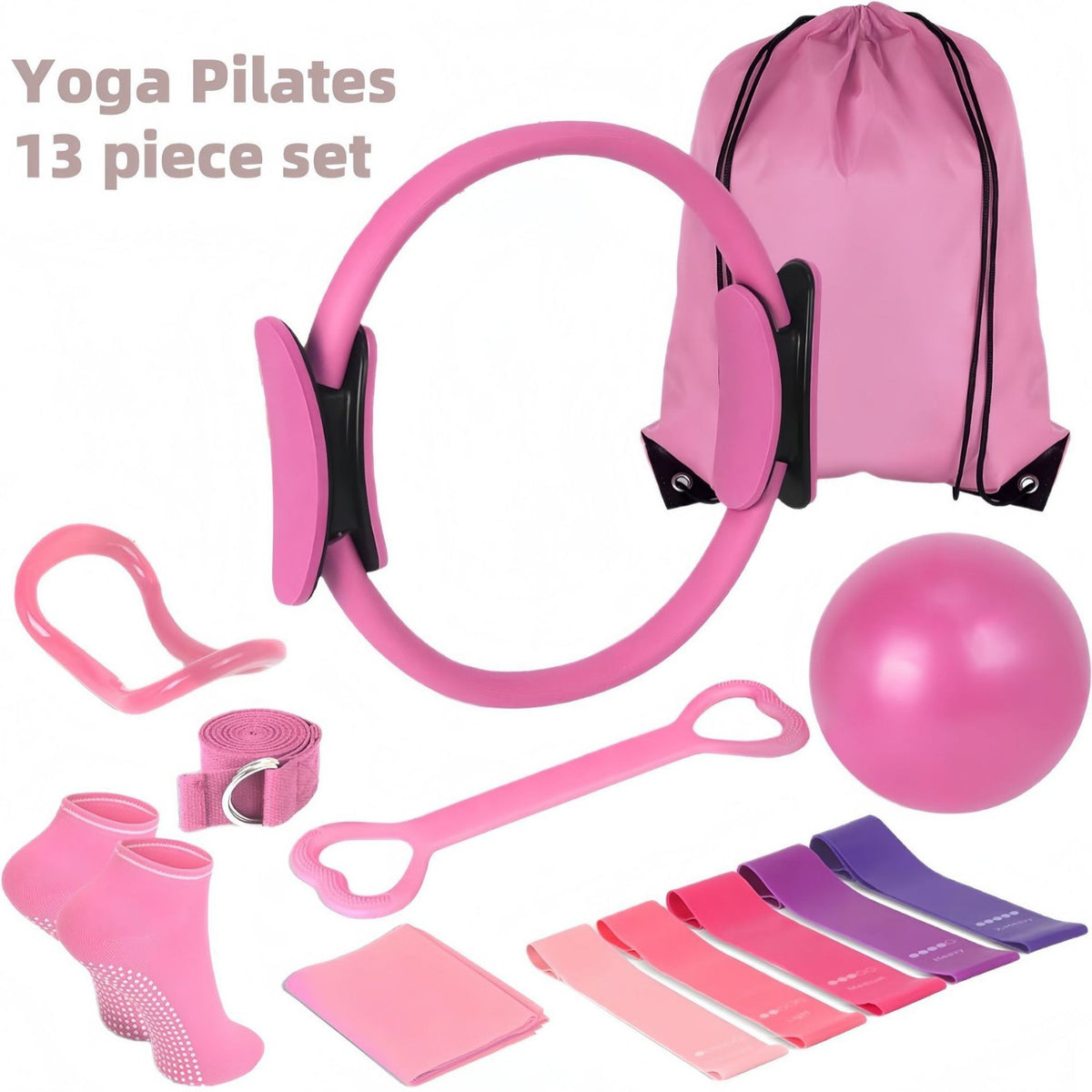 Yoga Pilates Roller 13 Piece Set