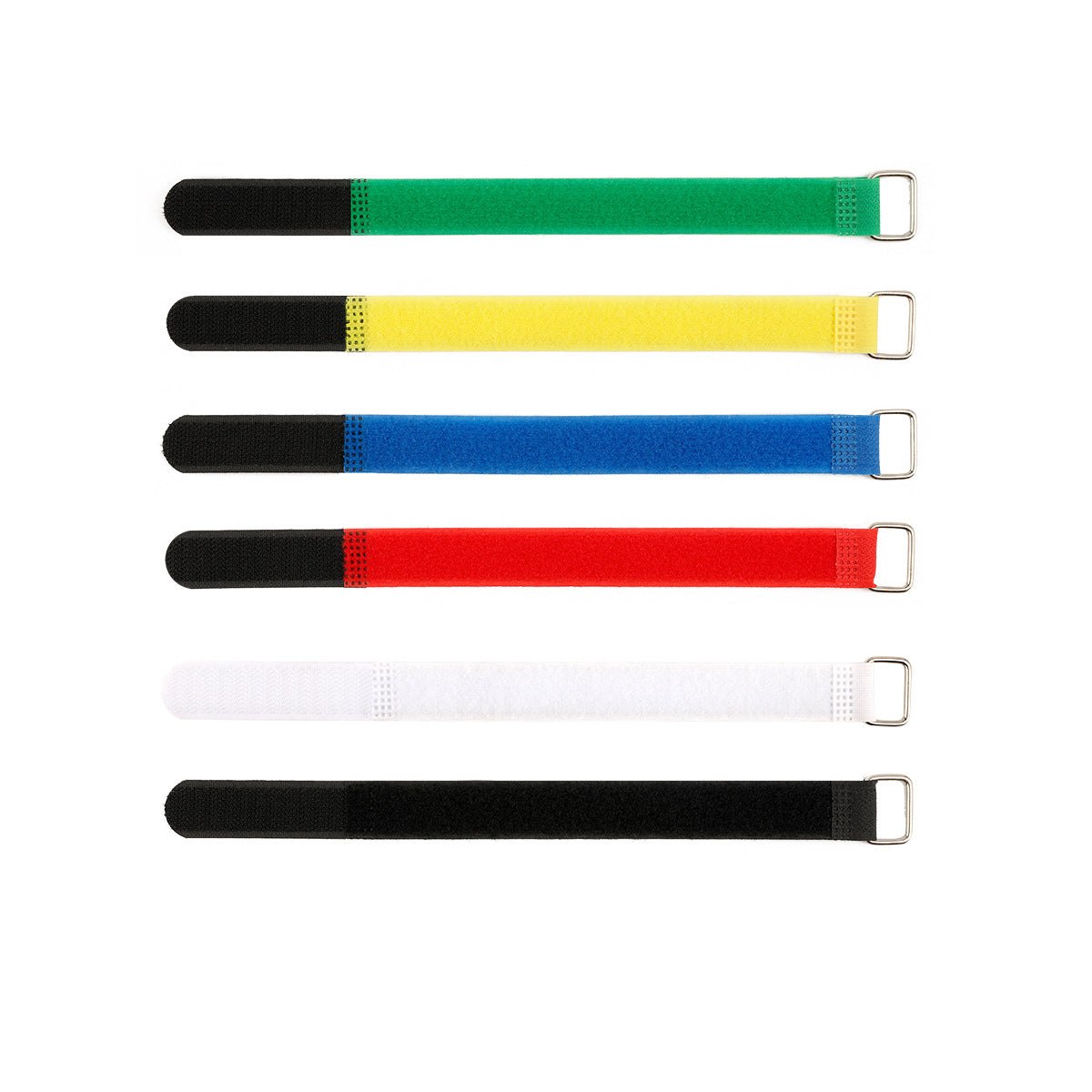Square Buckle Velcro Tie Storage Yoga Model Cargo Reverse Buckle Strap Nylon Hook and Loop Strap Printable Logo - image 5