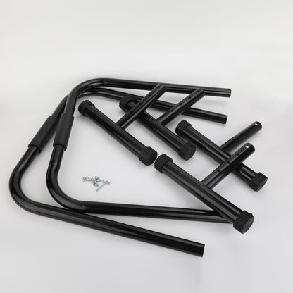 Indoor Movable Telescopic Single And Double Bar Fitness Equipment Yoga Leg Press