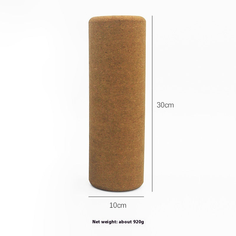 Cork Yoga Wand Cylindrical Massage Massager