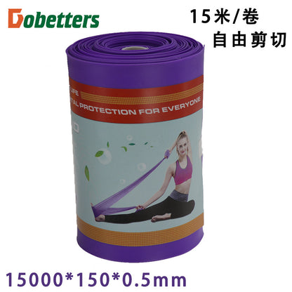 tpe Yoga Rally Sheet Stretch Belt Tally Sheet Resistance Belt Tally Rope Fitness Tally Belt - image 4