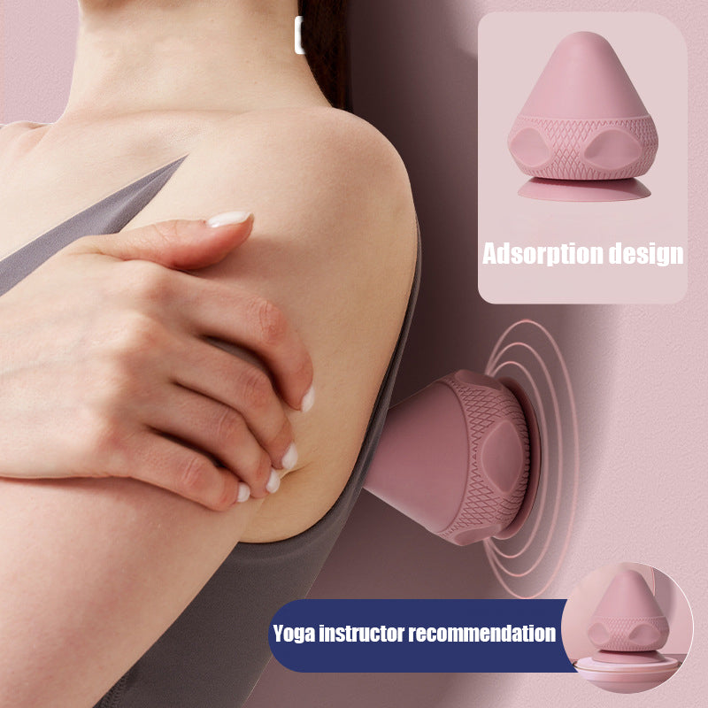 Silicone Massage Cone Solid Adsorption Ball