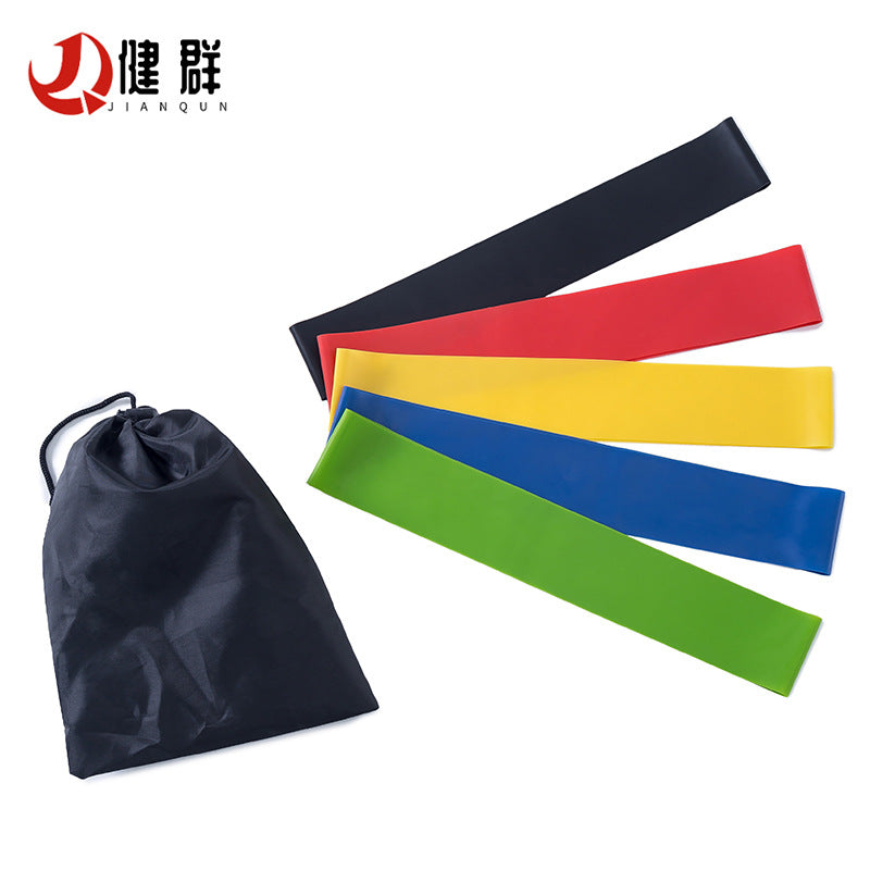 Yoga Resistance Circle Tpe Elastic Band Training Belt Indoor Fitness Yoga Shaping Belt Resistance Band Resistance Rope Wholesale - image 3