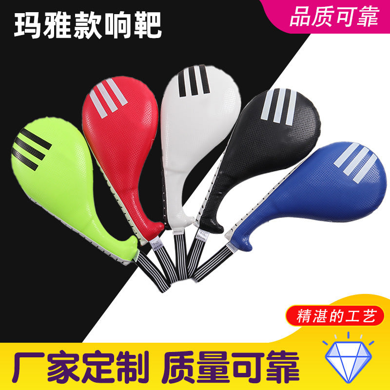 Taekwondo Kick Target Wholesale Children's Boxing Sanda Target Fitness Fighting Training Chicken Leg Target Double-Leaf Side Kicking Target - image 3