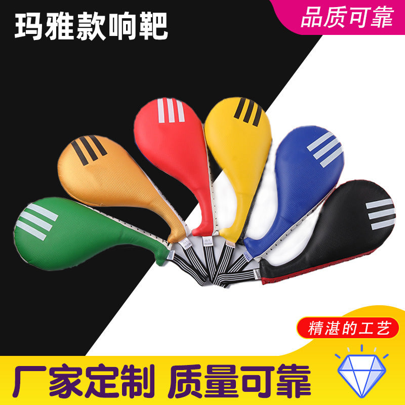 Taekwondo Kick Target Wholesale Children's Boxing Sanda Target Fitness Fighting Training Chicken Leg Target Double-Leaf Side Kicking Target - image 4