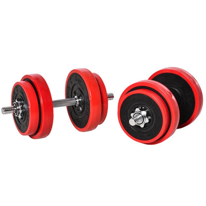 Adjustable Dumbbell Barbell Set