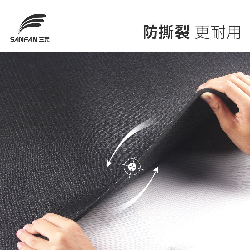 High density pvc yoga mat wholesale manufacturers non-slip yoga mat fitness mat home skipping rope floor mat durable frog - image 4