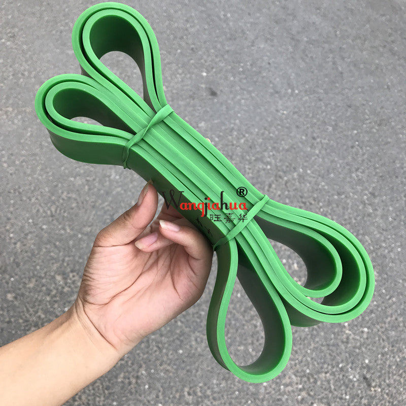 Latex Yoga stretch belt fitness tension ring men's training resistance belt strength training pull-up belt - image 2