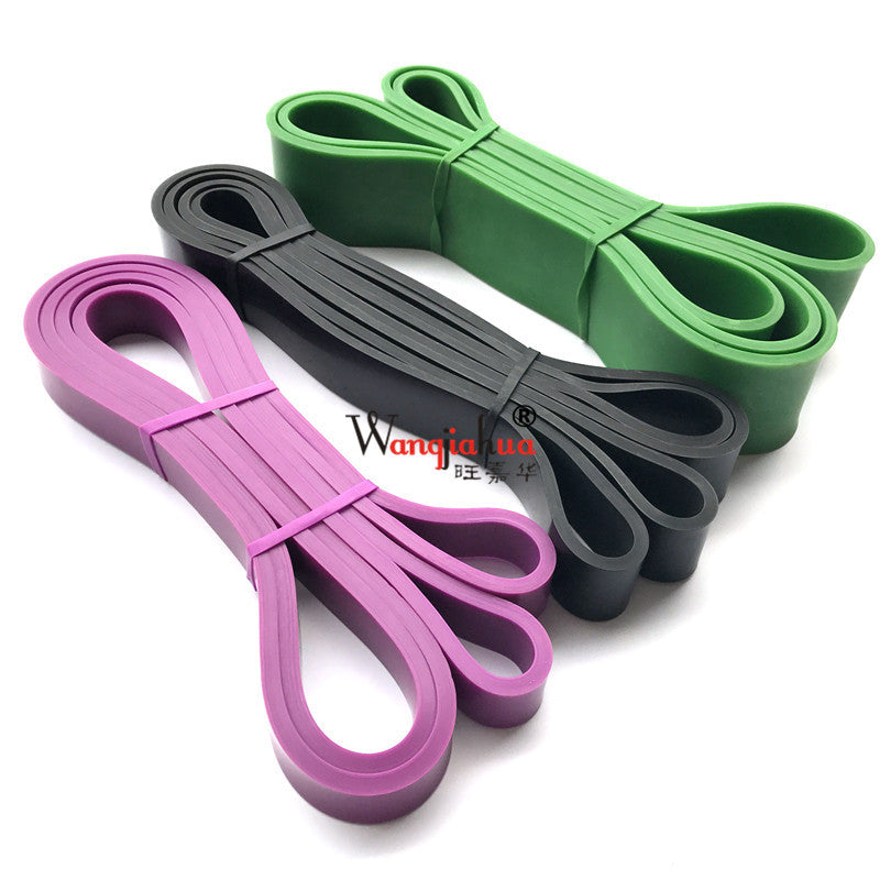 Latex Yoga stretch belt fitness tension ring men's training resistance belt strength training pull-up belt - image 5