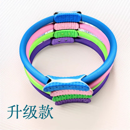 Wholesale Pilates Ring Yoga Auxiliary Magic Ring Waist Legs Exercise Fitness Ring Yoga Open Back Resistance Ring stretch ring - image 3