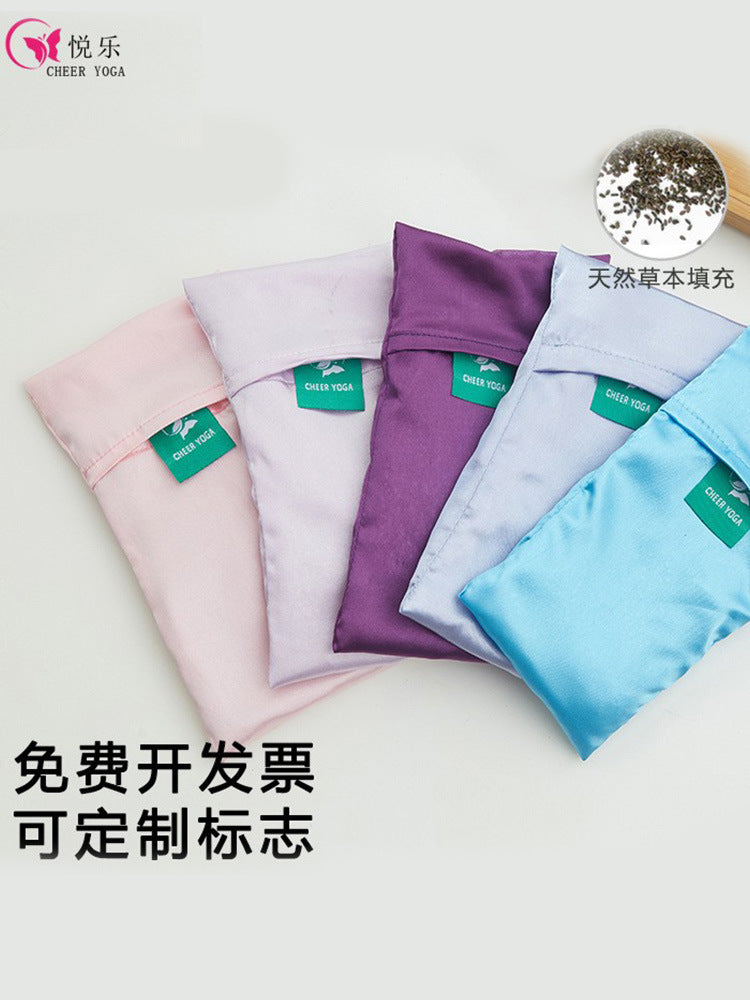 Yoga Lavender Flaxseed Cassia Seed Eye Pillow Yoga Sleep Eye Mask Health Care Calming Meditation Practice Iyengar - image 1