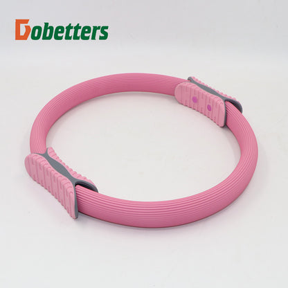 Pilates ring multi-color yoga ring glass fiber reinforced plastic crescent handle Pilates ring magic ring manufacturers wholesale - image 4