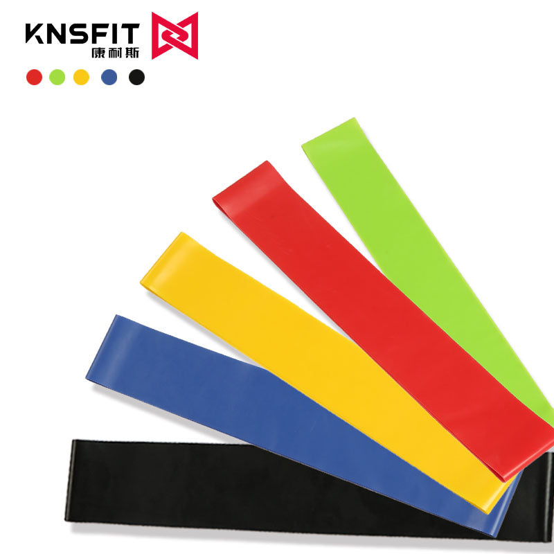 Conneus fitness elastic ring squat thin leg resistance ring sports resistance belt beautiful hip tension ring fitness equipment - image 1