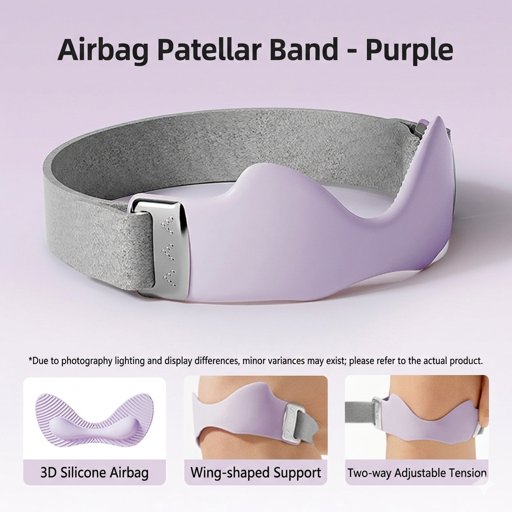 Silicone Patella Knee Strap with 3d