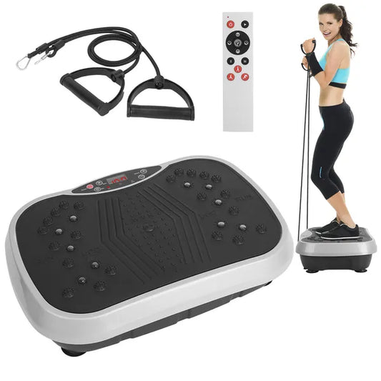 Vibration Plate Exercise Machine with Resistant