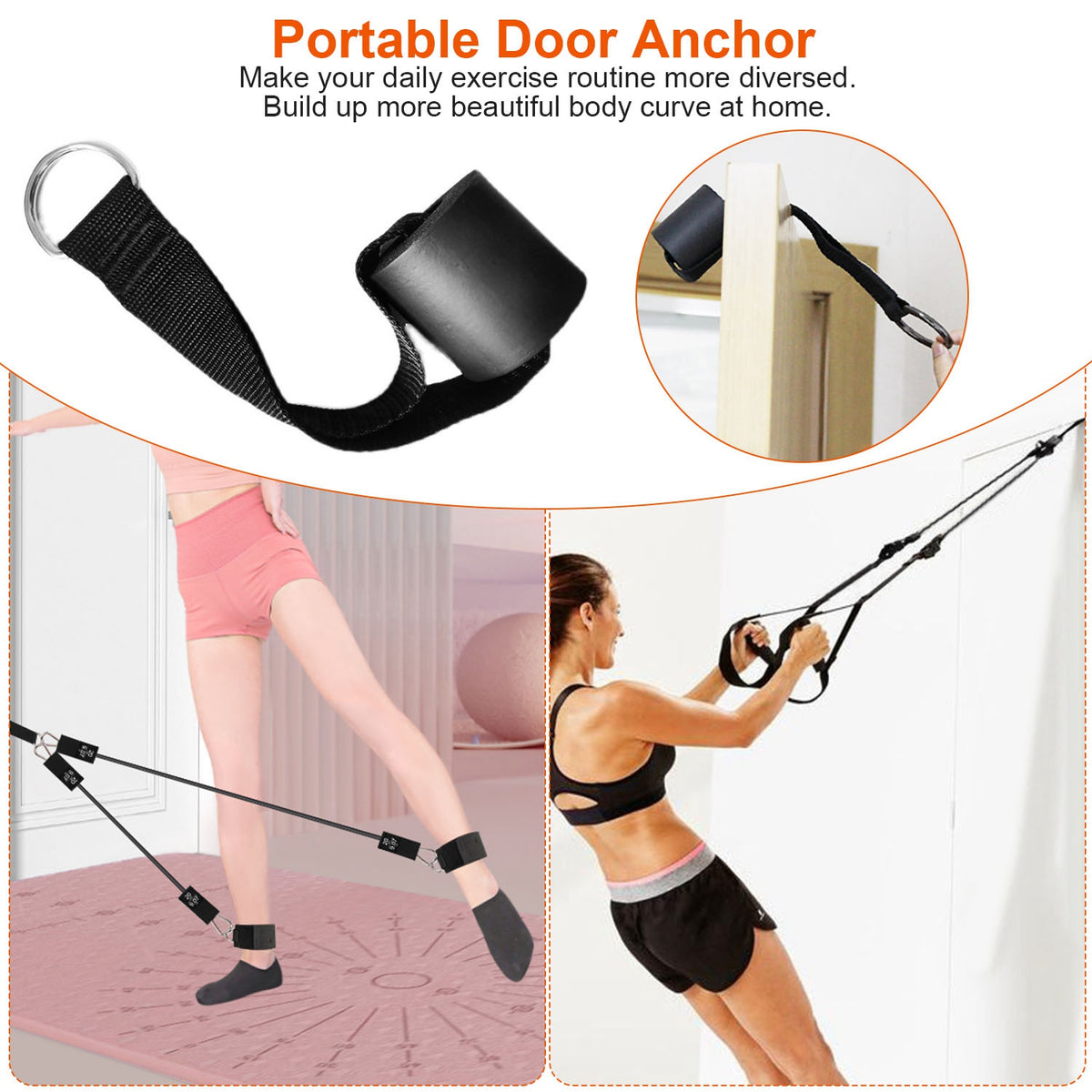 Pilates Bar with Resistance Bands Kit
