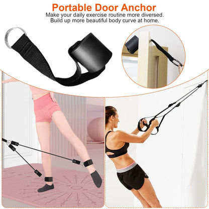 100LBS OR 180LBS Band Options - 1Pc Pilates Bar Kit Multifunctional Pilates…