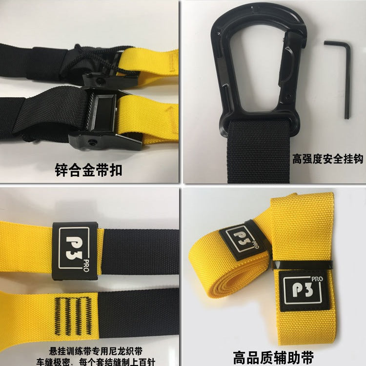 Suspension tension band hanging training band tension rope yoga fitness equipment suspension resistance band trx6 - image 4