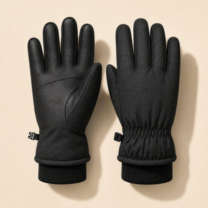 Snowseal waterproof winter ski gloves with touch-screen and anti-slip functions