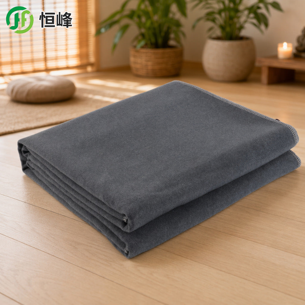 Yoga Blanket Iyengar Resting Yoga Meditation Warm Blanket Wholesale Yoga Blanket Woolen Non-Slip Sitting Blanket - image 1