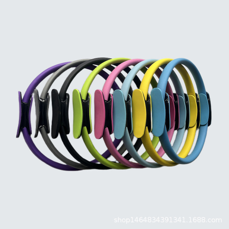 Cross-border Pilates Ring Yoga Resistance Ring Magic Ring Yoga Ring Fitness Equipment Sports Yoga Ring Manufacturers Wholesale - image 1