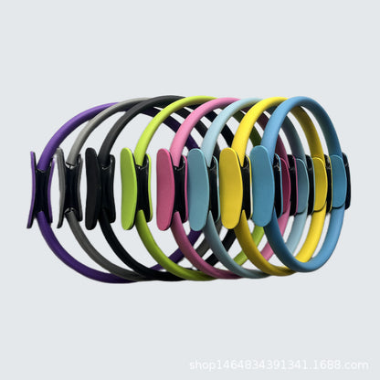 Cross-border Pilates Ring Yoga Resistance Ring Magic Ring Yoga Ring Fitness Equipment Sports Yoga Ring Manufacturers Wholesale - image 1