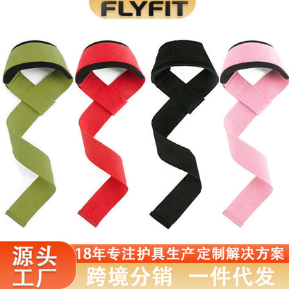 Cross-Border Fitness Assist Belt, Strength Training Deadlift Grip Belt, Fitness Silicone Non-Slip Assist Belt, Weightlifting Assist Belt - image 1