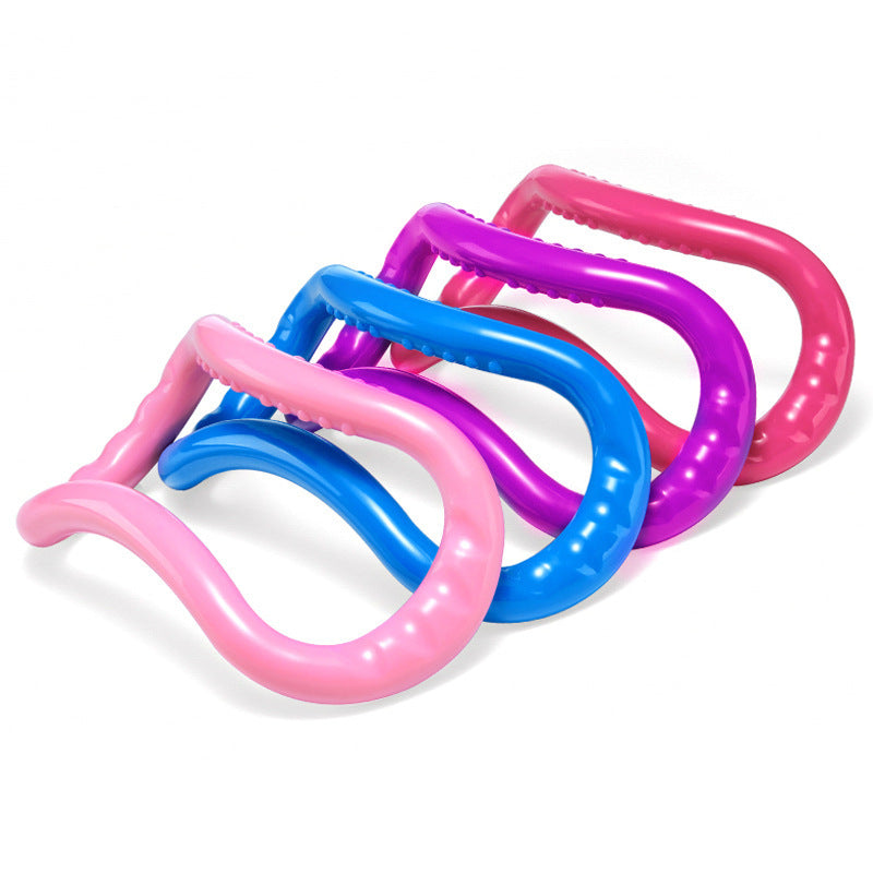 Yoga Ring Magic Pilates Ring Stretch Stretch Fitness Open Back Device Beautiful Back Supplies Yoga Stretcher - image 1