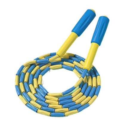 Children's Bamboo Rope Skipping Kindergarten Primary School Students Use Beginner Adjustable Pattern Bead Rope Skipping Rope for High School Entrance Examination - image 5