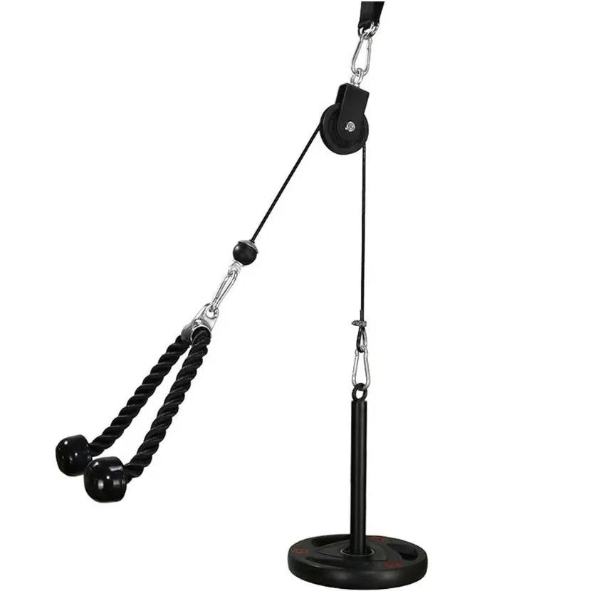 Cross-Border DIY Pulley Rope Homemade Big Bird Home High Pull-Down Arm Strength Triceps Fitness Equipment X Kit - image 1