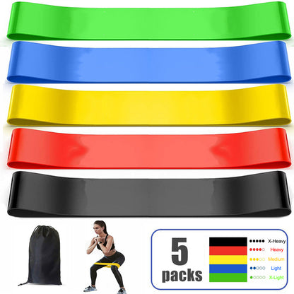 TPE tension ring yoga fitness band resistance band men's and women's fitness fast lifting hip ring rubber elastic belt - image 1
