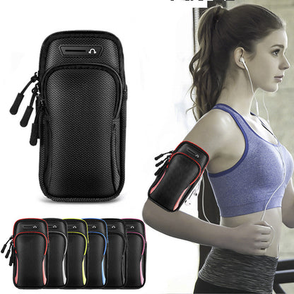 Running Mobile Phone Arm Bag Multifunctional Sports Arm Bag Outdoor Fitness Arm Bag Arm Bag Waterproof Wrist Bag - image 3