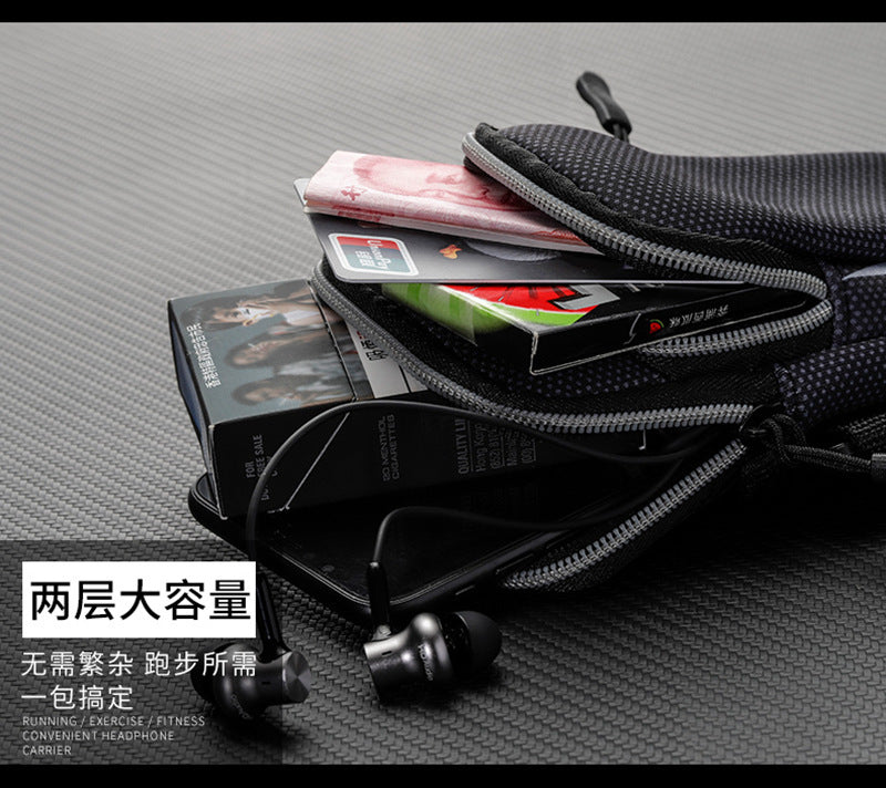 Running Mobile Phone Arm Bag Multifunctional Sports Arm Bag Outdoor Fitness Arm Bag Arm Bag Waterproof Wrist Bag - image 4