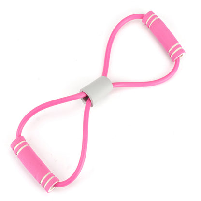 8-character arm tensioner exercise fitness trainer latex shoulder neck home stretch with elastic rope back - image 5