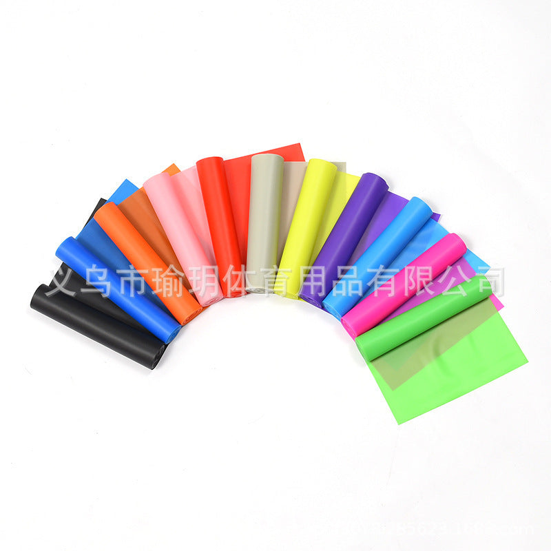 Explosions tpe Yoga Fitness Rally Sheet Stretch Belt for Beginners Body Movement Stretch Training Stretch Resistance Rope - image 5