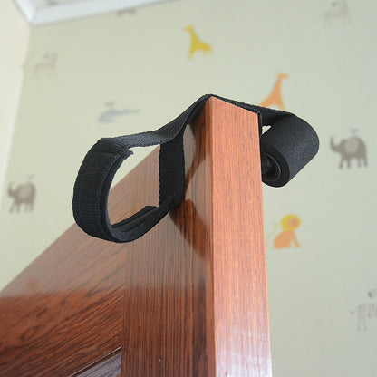 Stomach with Door Buckle Pull Rope Set Accessories Household Door Fitness Equipment Sports Foot Buckle Handle Handle - image 5