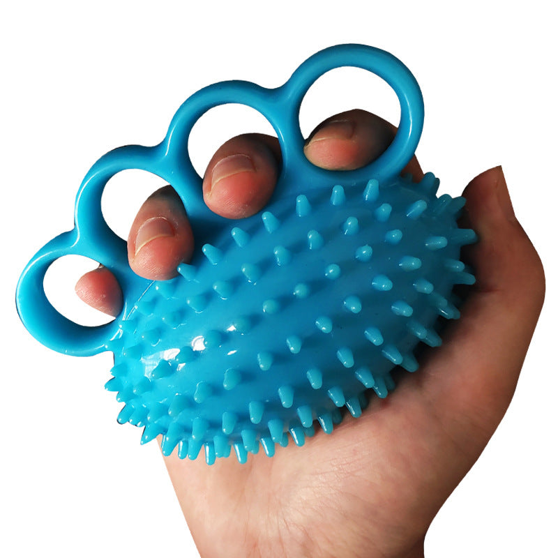 Finger Grip ball rehabilitation training equipment for the elderly pricking ball wrist strength exercise finger strength grip strength - image 1