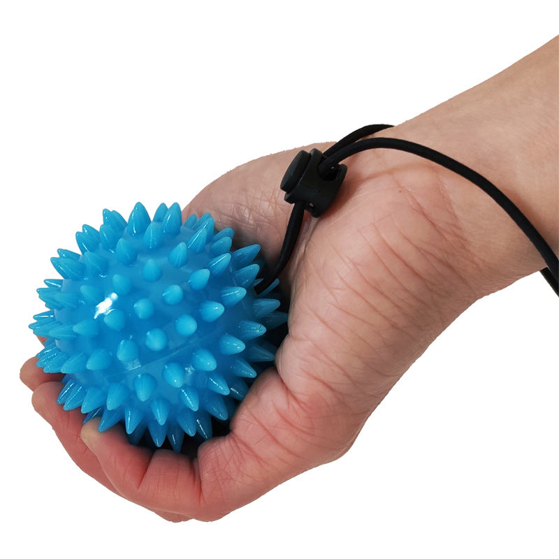 Finger Grip ball rehabilitation training equipment for the elderly pricking ball wrist strength exercise finger strength grip strength - image 3