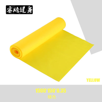 Factory in stock wholesale yoga tension band elastic band strength training stretch band tension film support printed LOGO - image 3