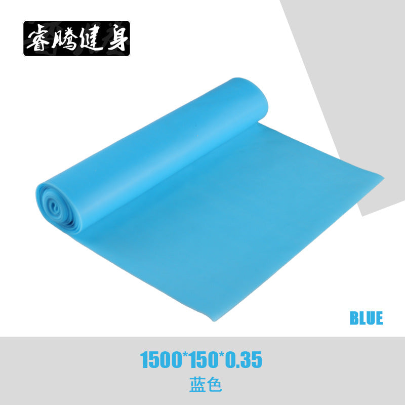 Factory in stock wholesale yoga tension band elastic band strength training stretch band tension film support printed LOGO - image 4