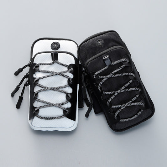 2025 New Reflective Mobile Phone Arm Bag, Sports Arm Sleeve, Wrist Bag, Outdoor Fitness Safety Reflective Mobile Phone Bag - image 1