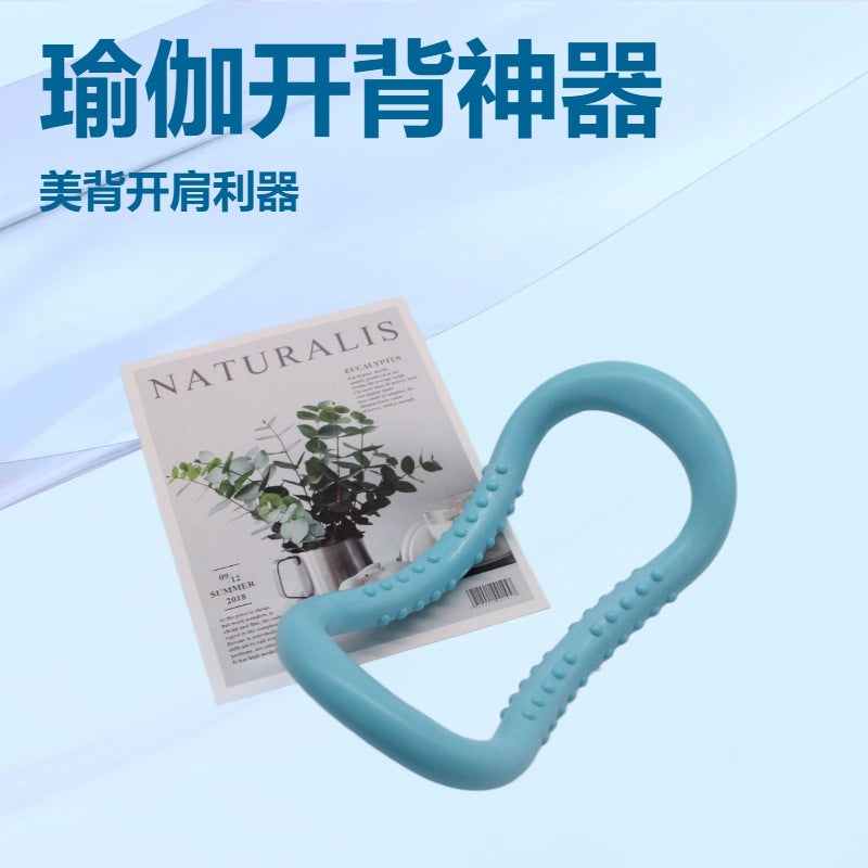 Explosive somi with yoga open back artifact magic open shoulder beautiful back Pilates fitness equipment pull ring wholesale - image 1