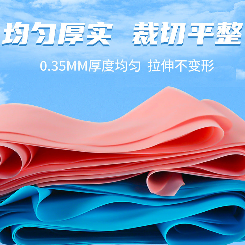 Yoga Elastic Band Pull Band Sports Fitness Resistance Band Hip Fitness Stretching Training Stretching Band Tpe Pull - image 3