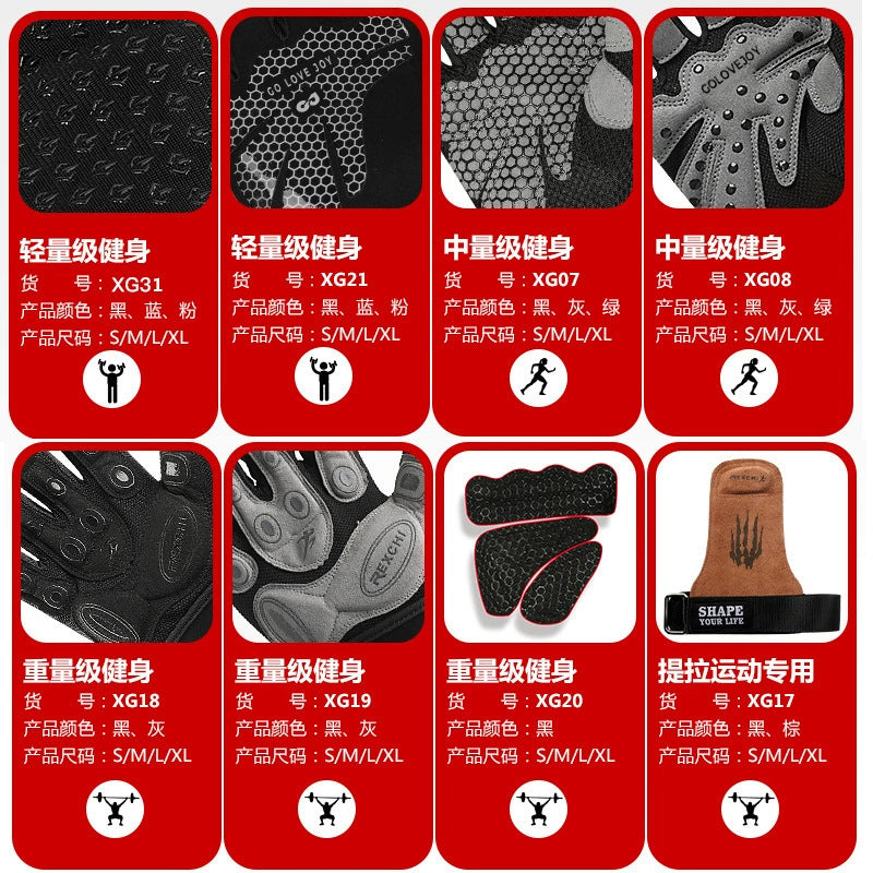 Ricky Outdoor Riding Fitness Half-finger Gloves Men's and Women's Running Mountaineering Weightlifting Non-slip Breathable Thin Gloves - image 4