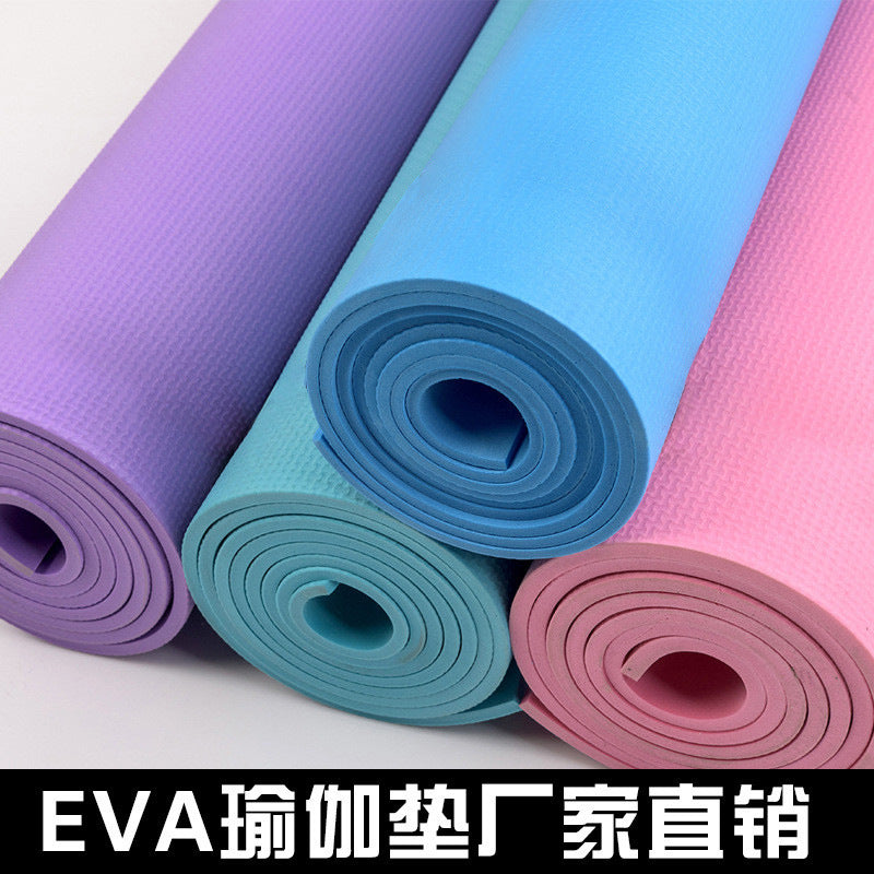 Non-slip grip EVA yoga mat fitness mat moisture-proof non-slip yoga mat thickened EVA picnic mat outdoor functional mat - image 1