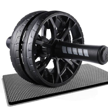 AB Abdominal Fitness Wheel for Men Beginners Home Fitness Equipment Double Wheel Abdominal Fitness Device Home Training Abdominal Roll Wheel - image 1