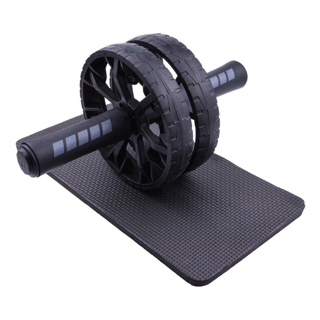AB Abdominal Fitness Wheel for Men Beginners Home Fitness Equipment Double Wheel Abdominal Fitness Device Home Training Abdominal Roll Wheel - image 2