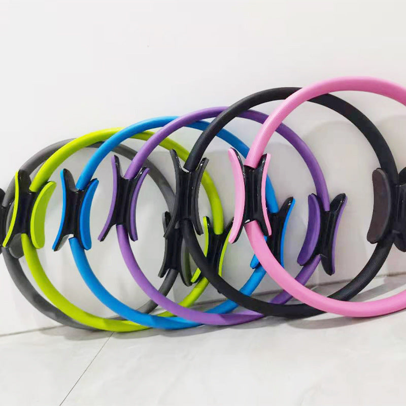 Cross-border Pilates Ring Yoga Resistance Ring Magic Ring Yoga Ring Fitness Equipment Sports Yoga Ring Manufacturers Wholesale - image 2
