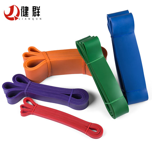 Cross-Border Latex Tpe Resistance Bands for Exercise and Fitness, Elastic Bands for Yoga, Pull-Ups, and Hip-Lifting Assistance - image 2